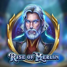 Rise of Merlin slot logo by Play'n GO at Nitro Casino